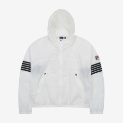 Fila White Line Hoody - Naisten Takit - Valkoinen | FI-10126